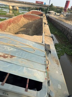 Giao cát liên vận tại bến lức